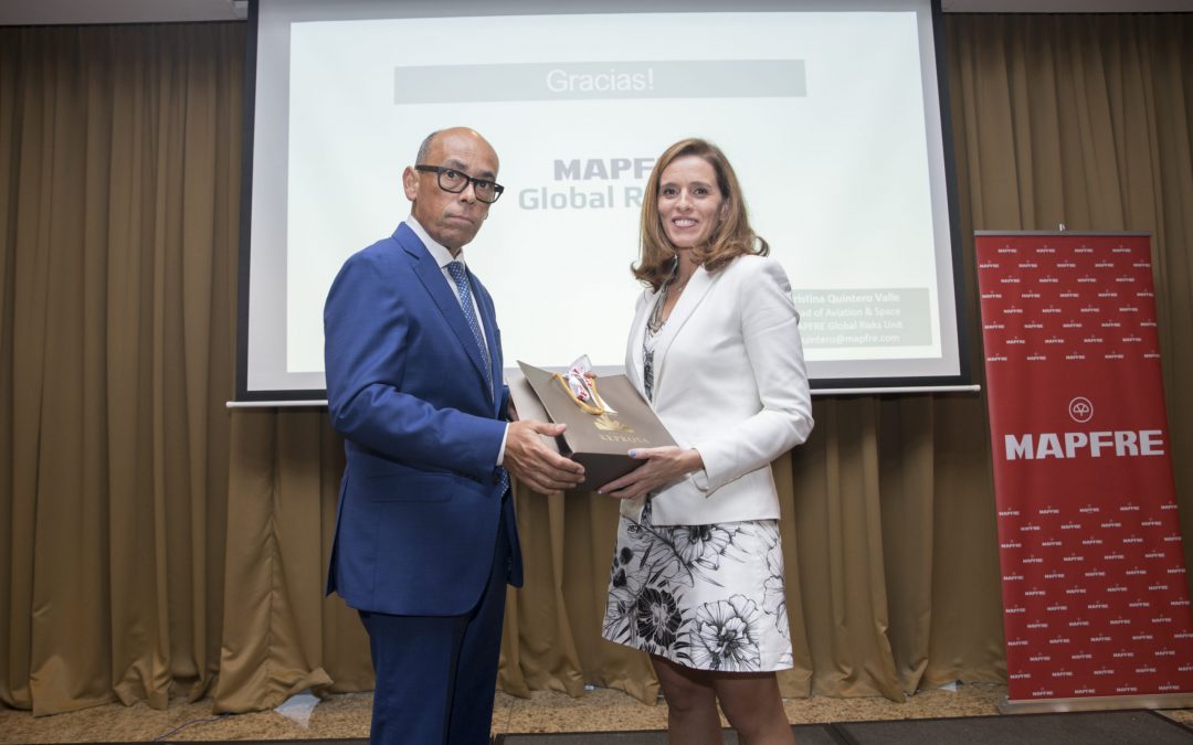 MAPFRE Global Risks presents the outlook on the challenges to aviation insurance at a conference in Panama