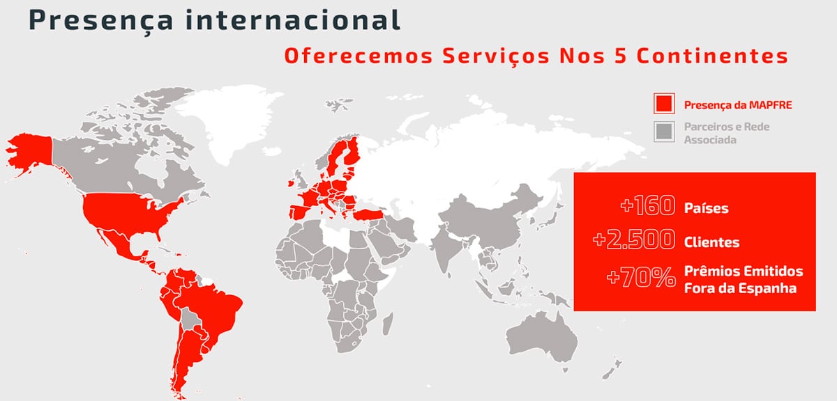 Dónde opera MAPFRE GLOBAL RISKS