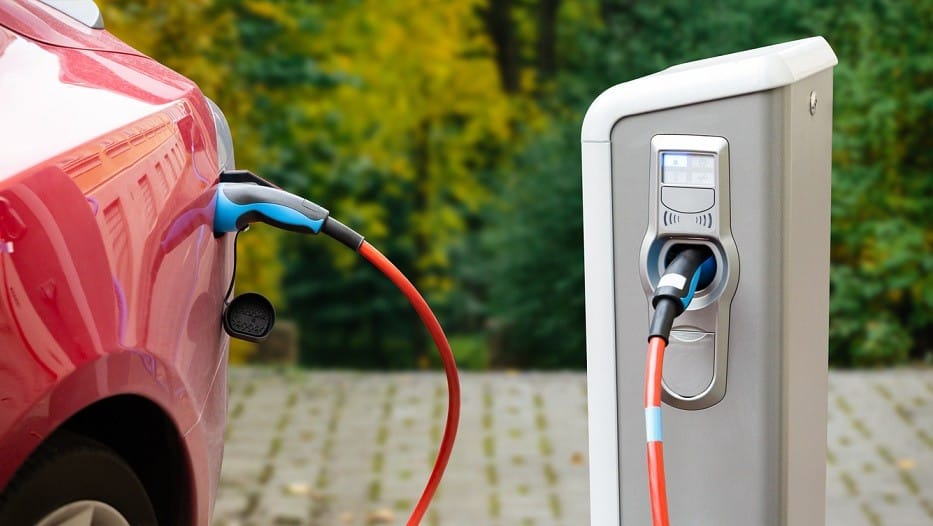 Presence of electric vehicle charging stations in Spain