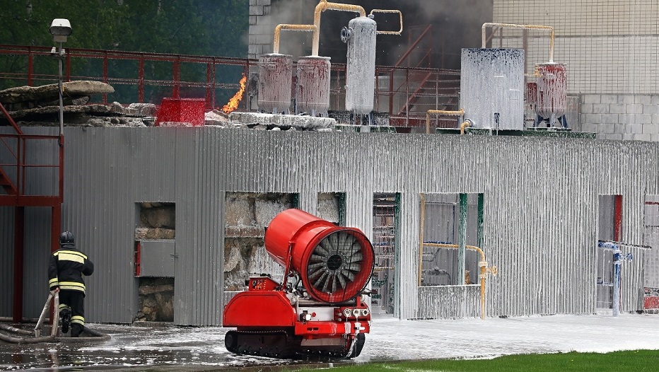 robotica emerge lucha contra incendios