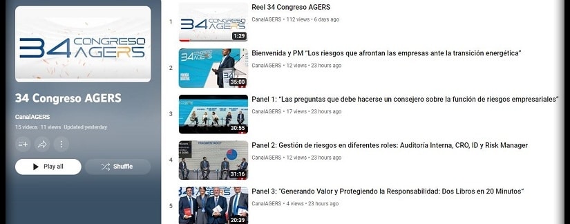 Acesse agora os vídeos do 34º Congresso AGERS