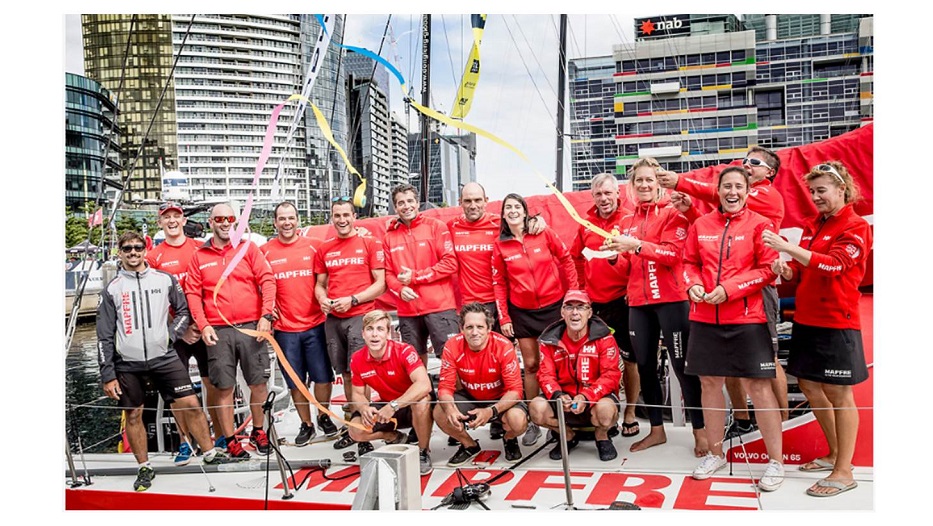 The MAPFRE conquers the Third stage of the Volvo Ocean Race sailing´s World Tour